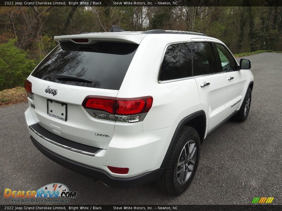 2022 Jeep Grand Cherokee Limited Bright White / Black Photo #6