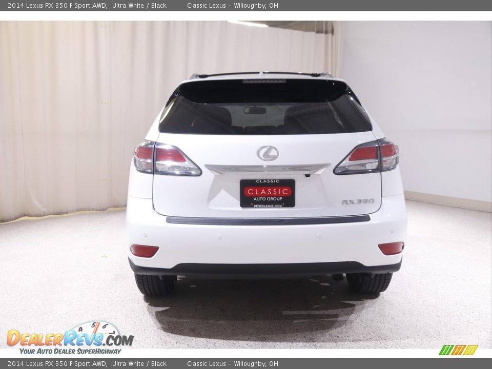 2014 Lexus RX 350 F Sport AWD Ultra White / Black Photo #20