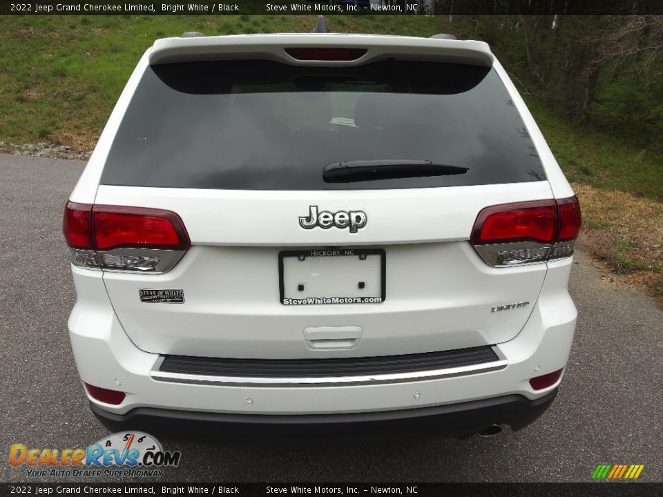 2022 Jeep Grand Cherokee Limited Bright White / Black Photo #7