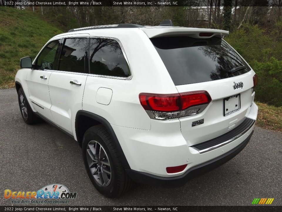 2022 Jeep Grand Cherokee Limited Bright White / Black Photo #8