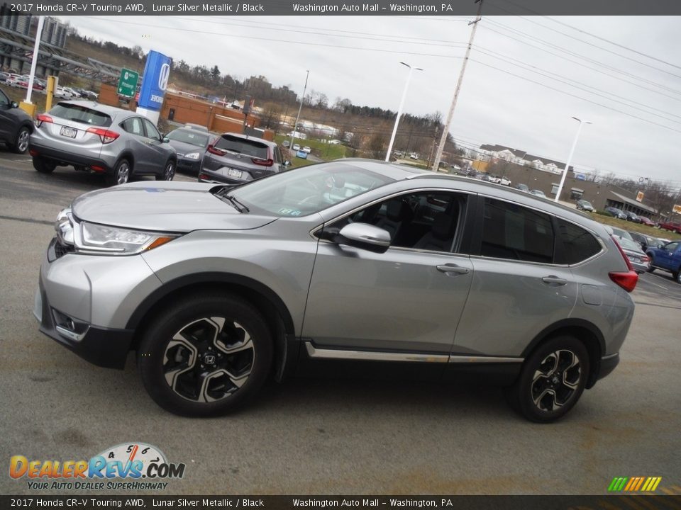 2017 Honda CR-V Touring AWD Lunar Silver Metallic / Black Photo #6