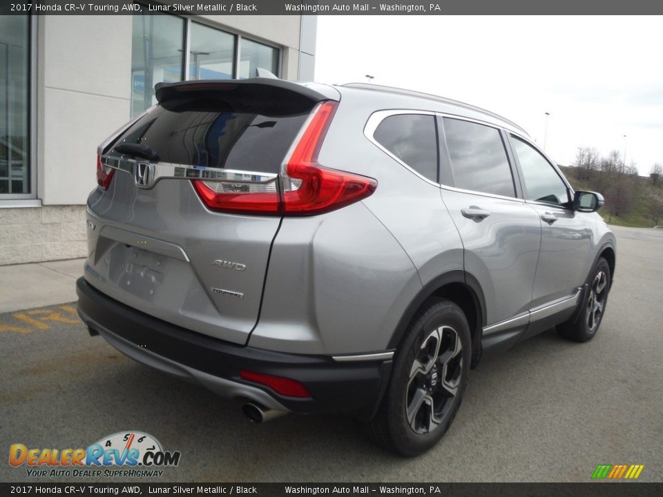 2017 Honda CR-V Touring AWD Lunar Silver Metallic / Black Photo #10