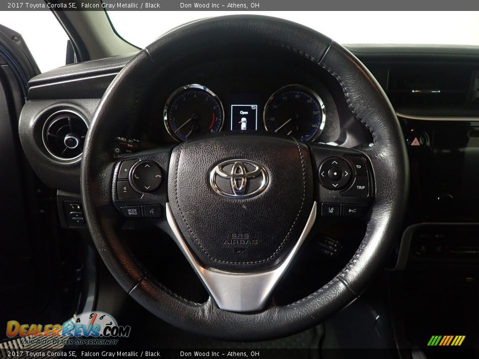 2017 Toyota Corolla SE Falcon Gray Metallic / Black Photo #27