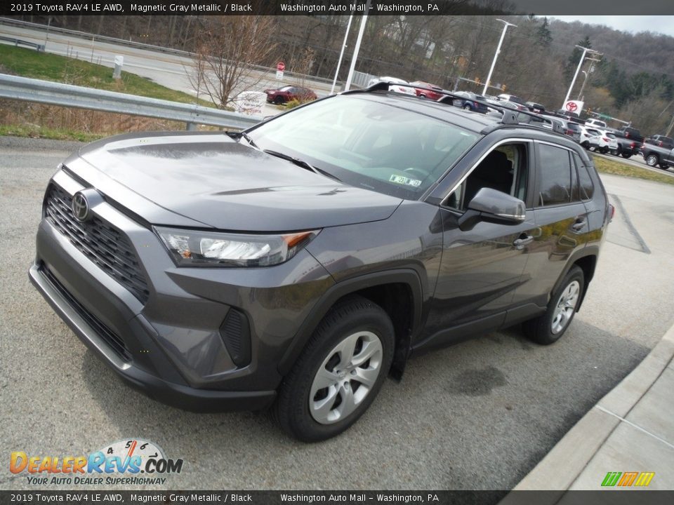 2019 Toyota RAV4 LE AWD Magnetic Gray Metallic / Black Photo #12