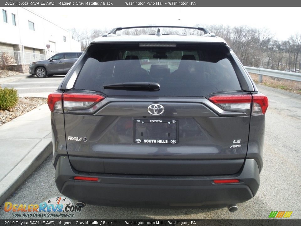 2019 Toyota RAV4 LE AWD Magnetic Gray Metallic / Black Photo #16