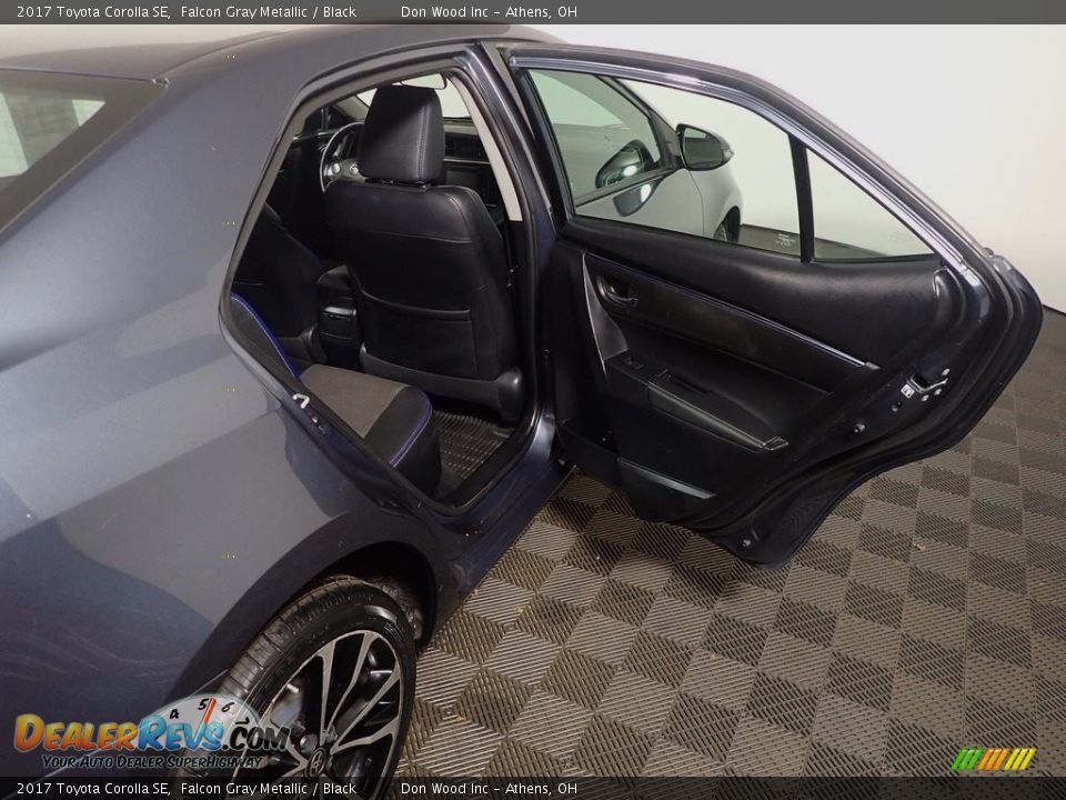 2017 Toyota Corolla SE Falcon Gray Metallic / Black Photo #36