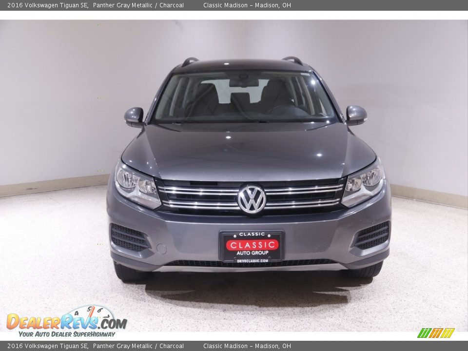 2016 Volkswagen Tiguan SE Panther Gray Metallic / Charcoal Photo #2