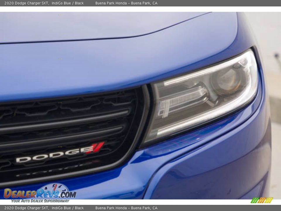 2020 Dodge Charger SXT IndiGo Blue / Black Photo #9