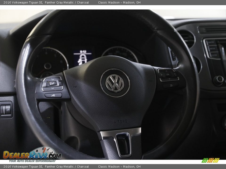 2016 Volkswagen Tiguan SE Steering Wheel Photo #7