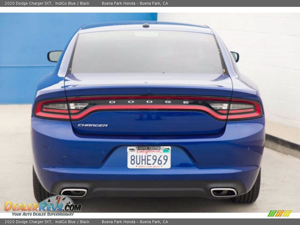 2020 Dodge Charger SXT IndiGo Blue / Black Photo #11