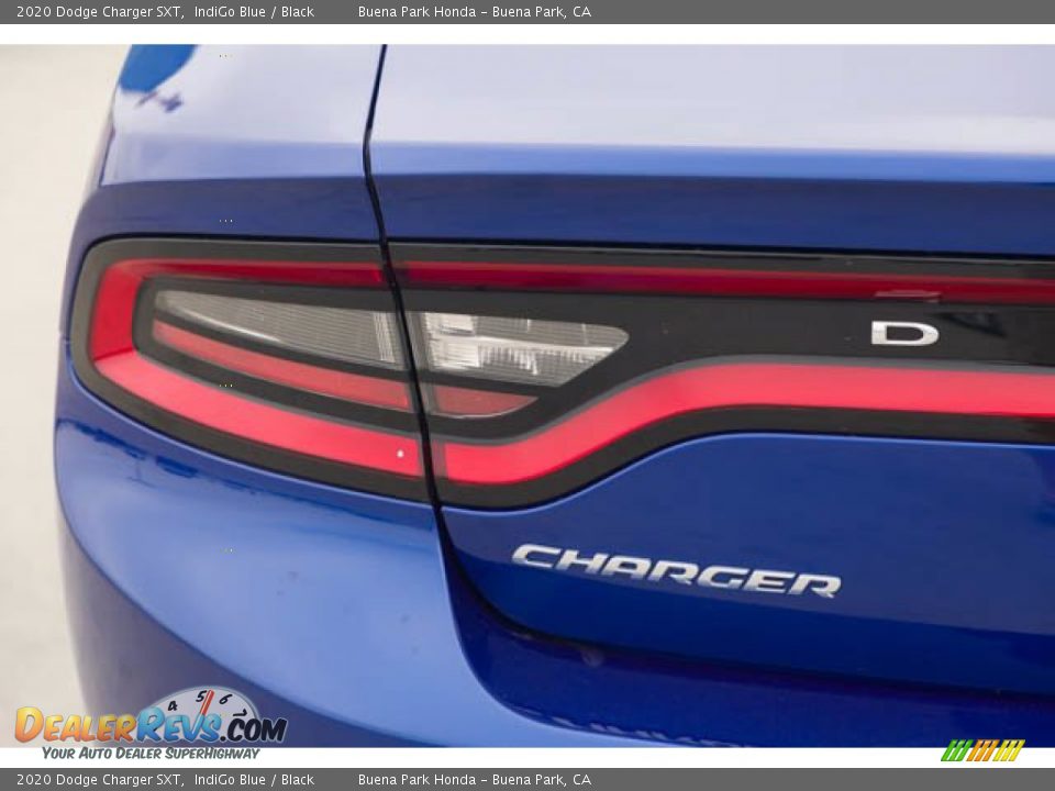 2020 Dodge Charger SXT IndiGo Blue / Black Photo #12