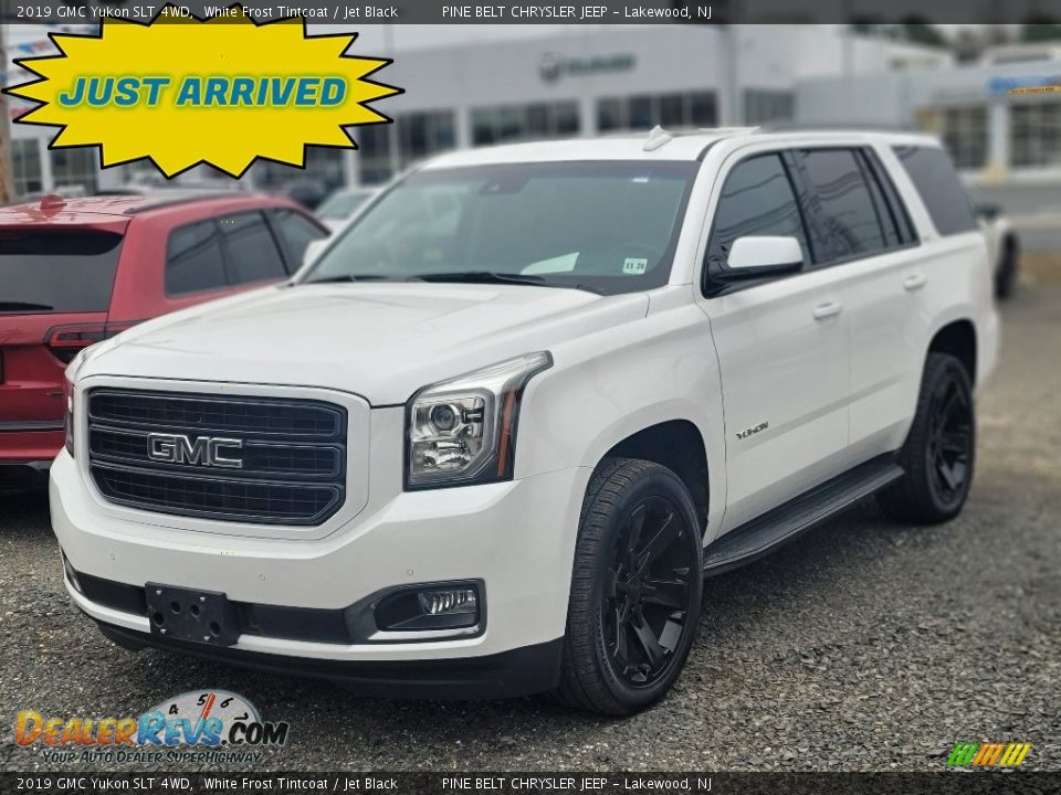 2019 GMC Yukon SLT 4WD White Frost Tintcoat / Jet Black Photo #1