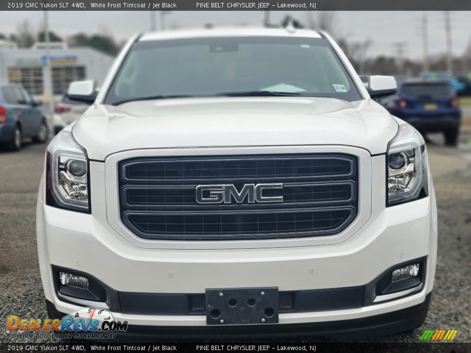 2019 GMC Yukon SLT 4WD White Frost Tintcoat / Jet Black Photo #2