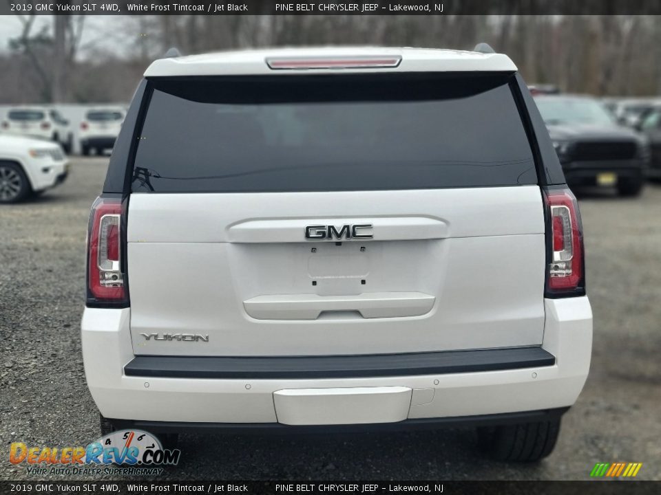 2019 GMC Yukon SLT 4WD White Frost Tintcoat / Jet Black Photo #4