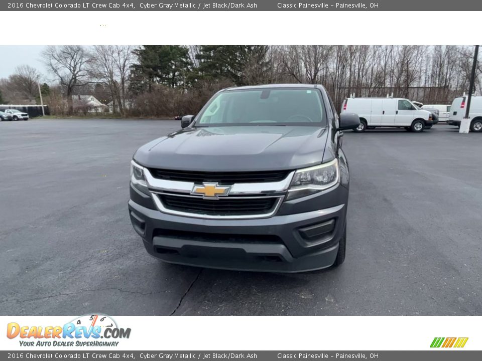 2016 Chevrolet Colorado LT Crew Cab 4x4 Cyber Gray Metallic / Jet Black/Dark Ash Photo #3