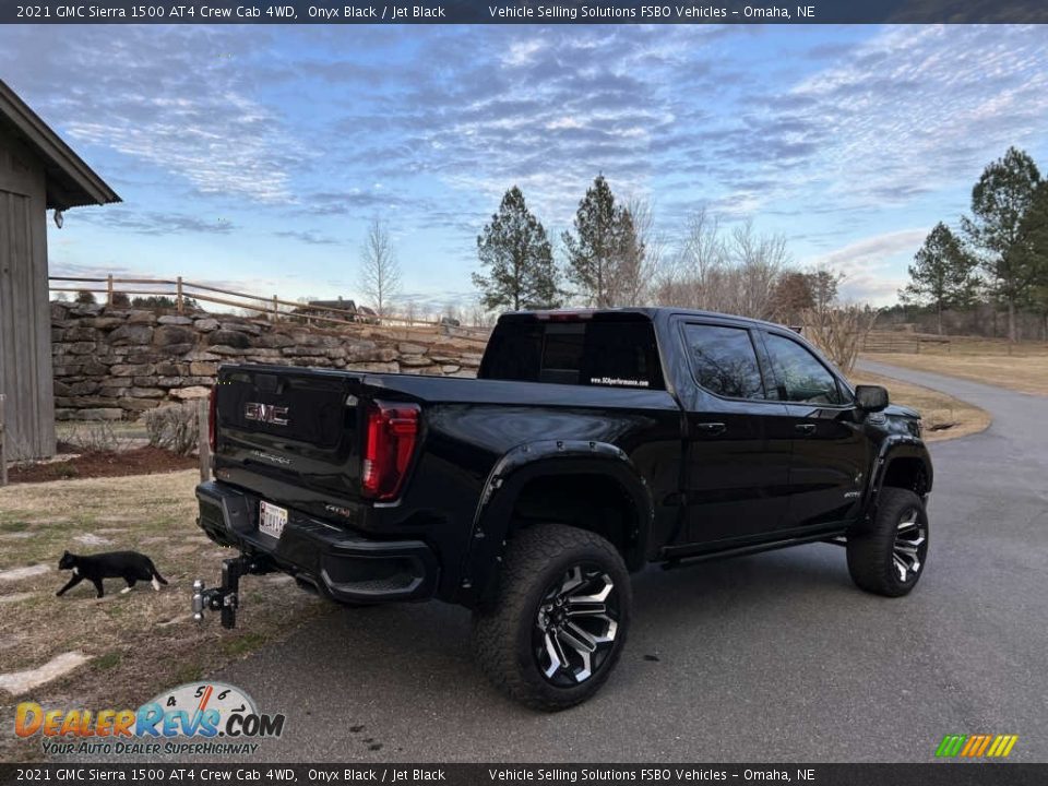 2021 GMC Sierra 1500 AT4 Crew Cab 4WD Onyx Black / Jet Black Photo #4