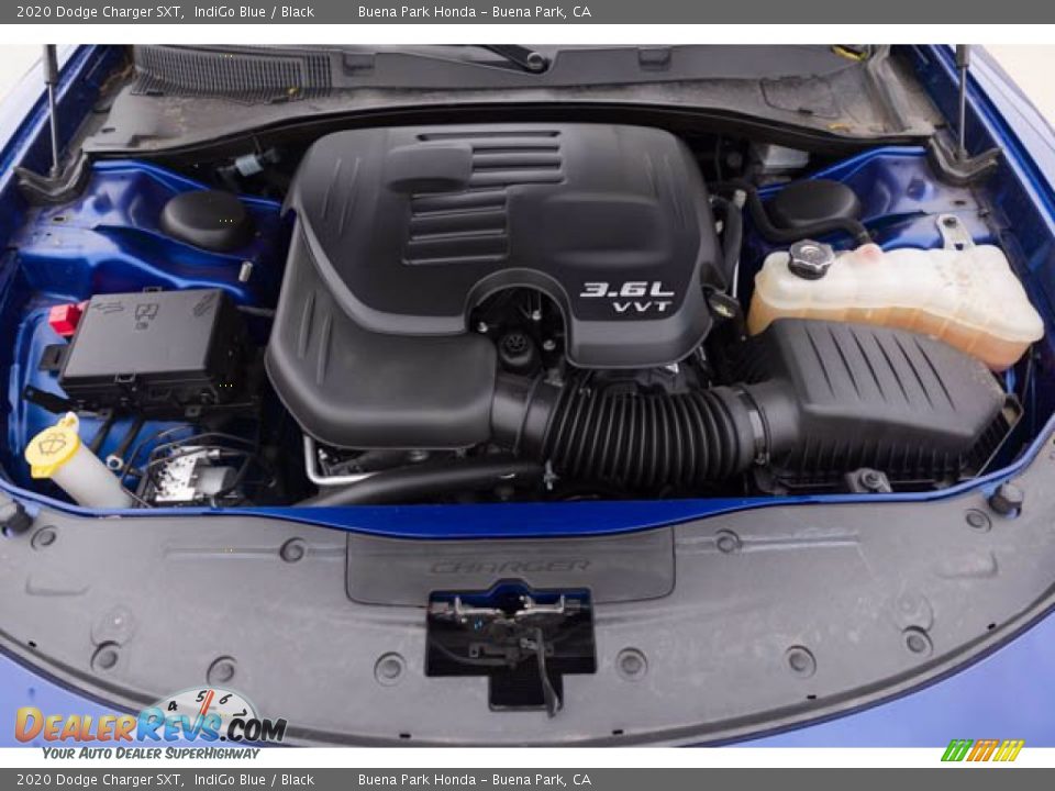 2020 Dodge Charger SXT IndiGo Blue / Black Photo #35