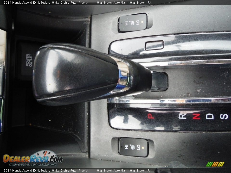 2014 Honda Accord EX-L Sedan White Orchid Pearl / Ivory Photo #18