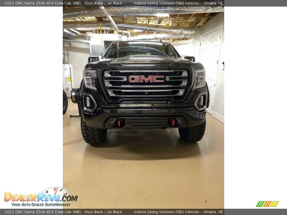 2021 GMC Sierra 1500 AT4 Crew Cab 4WD Onyx Black / Jet Black Photo #5