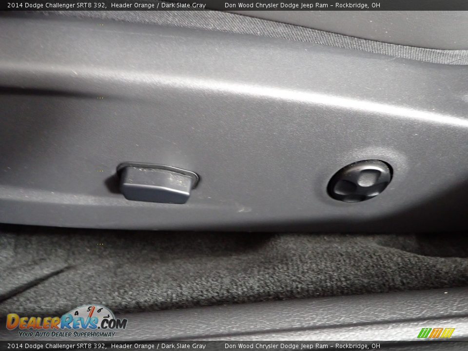 2014 Dodge Challenger SRT8 392 Header Orange / Dark Slate Gray Photo #15