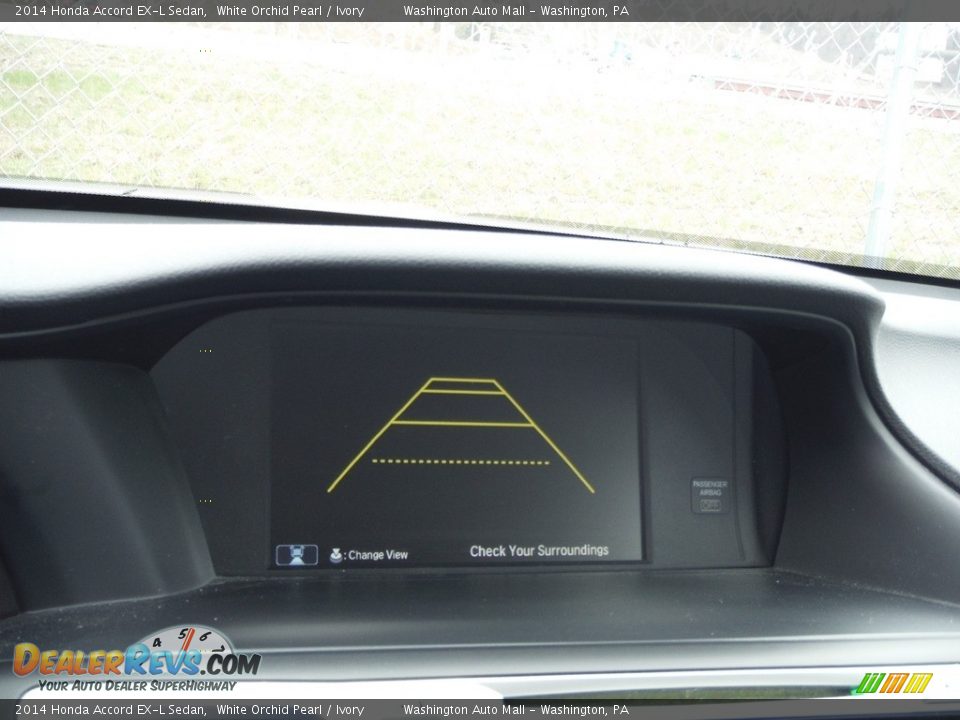 2014 Honda Accord EX-L Sedan White Orchid Pearl / Ivory Photo #20