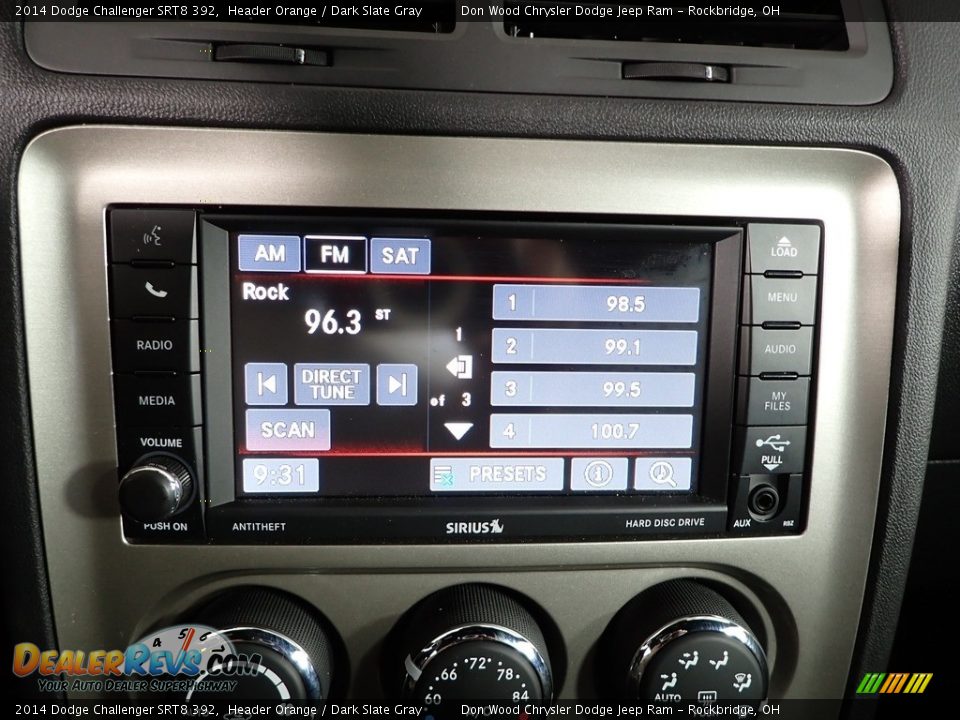 2014 Dodge Challenger SRT8 392 Header Orange / Dark Slate Gray Photo #20