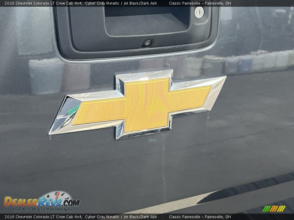 2016 Chevrolet Colorado LT Crew Cab 4x4 Cyber Gray Metallic / Jet Black/Dark Ash Photo #27