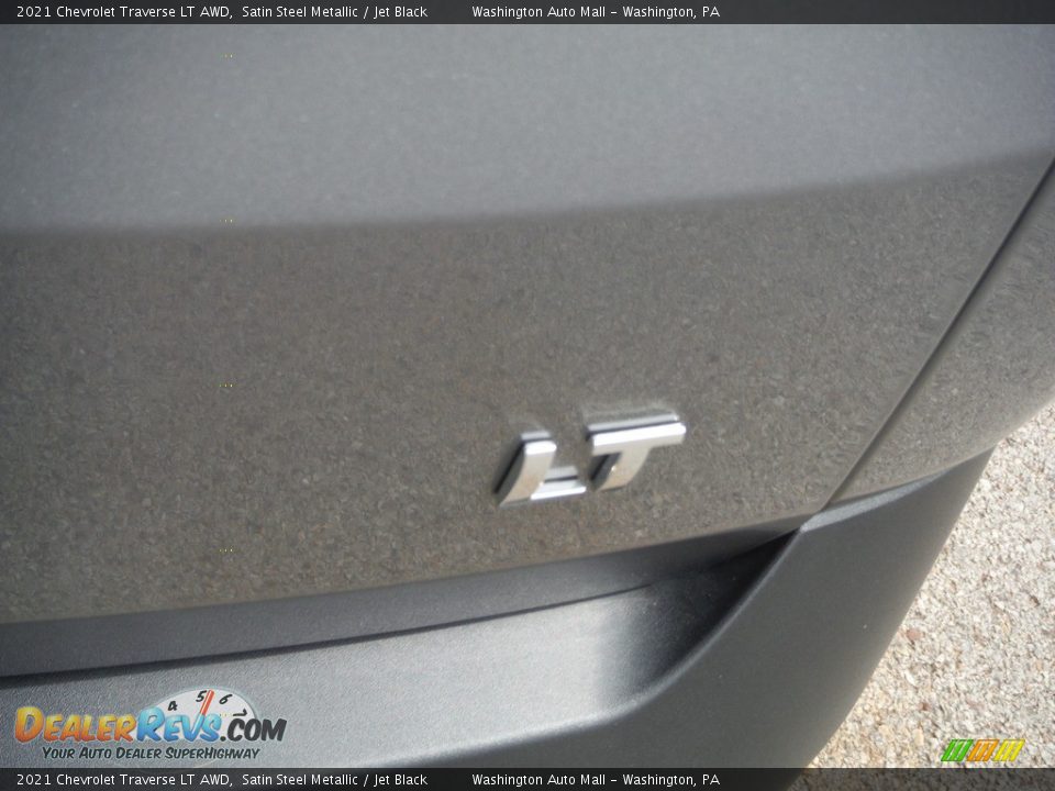 2021 Chevrolet Traverse LT AWD Satin Steel Metallic / Jet Black Photo #9