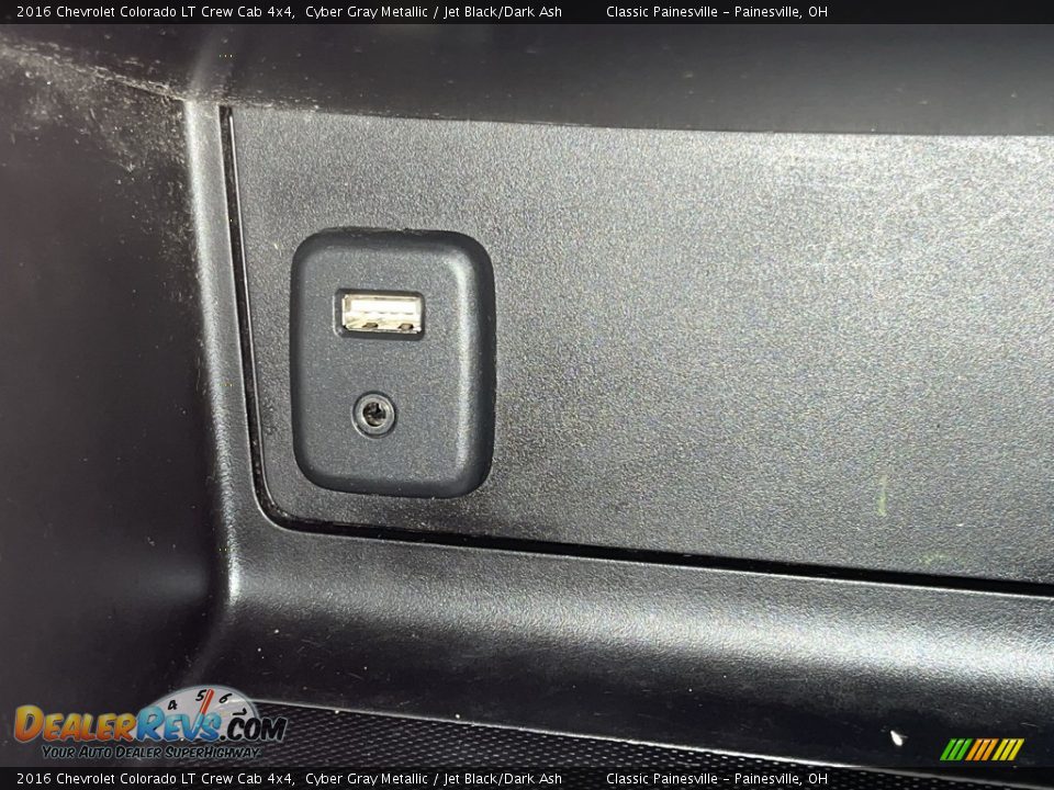 2016 Chevrolet Colorado LT Crew Cab 4x4 Cyber Gray Metallic / Jet Black/Dark Ash Photo #31