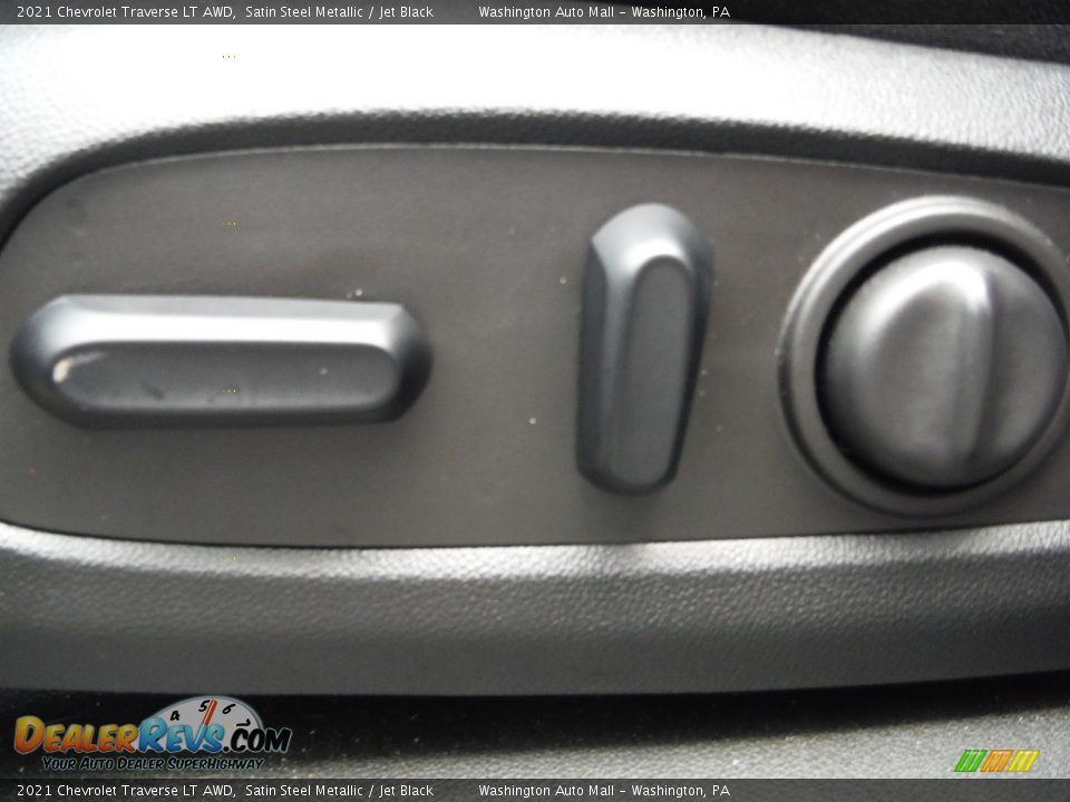 2021 Chevrolet Traverse LT AWD Satin Steel Metallic / Jet Black Photo #14