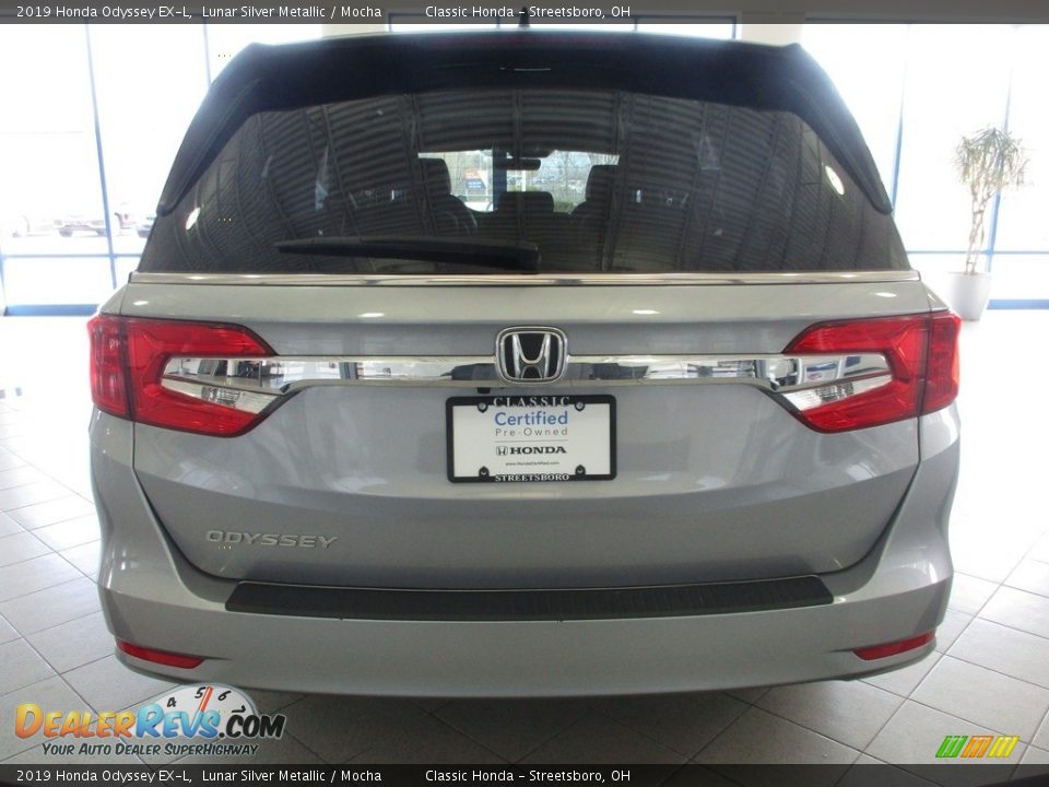 2019 Honda Odyssey EX-L Lunar Silver Metallic / Mocha Photo #8