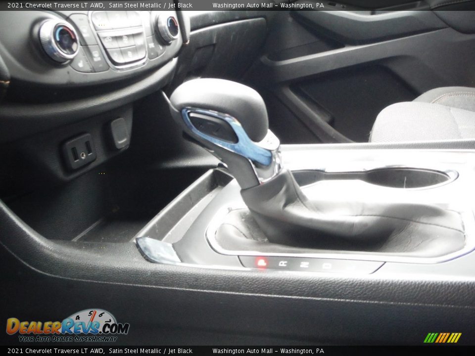 2021 Chevrolet Traverse LT AWD Satin Steel Metallic / Jet Black Photo #16