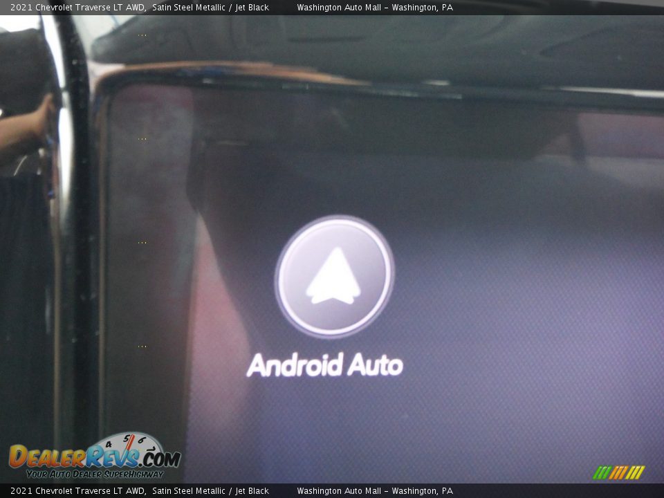 2021 Chevrolet Traverse LT AWD Satin Steel Metallic / Jet Black Photo #20