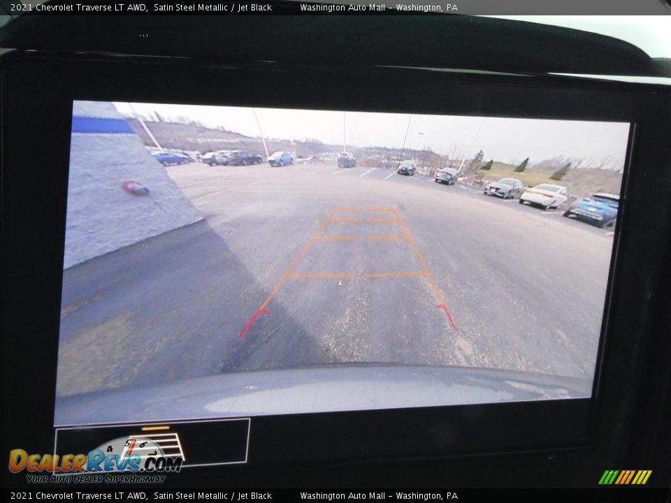 2021 Chevrolet Traverse LT AWD Satin Steel Metallic / Jet Black Photo #21