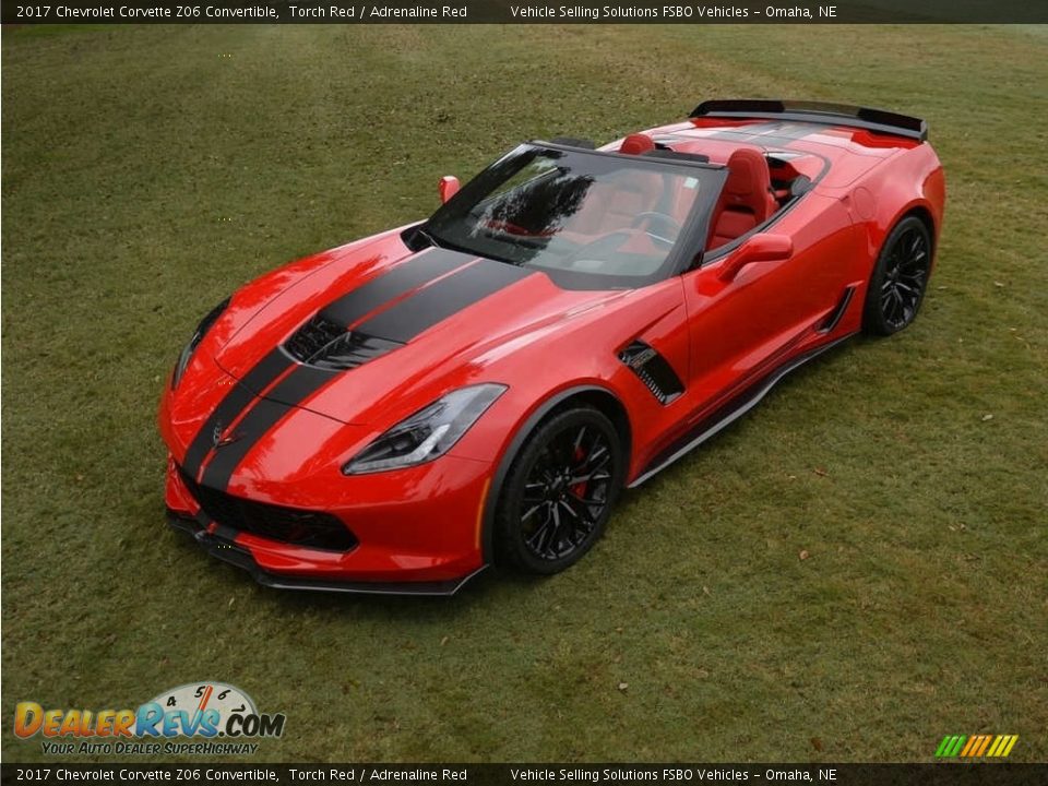 Torch Red 2017 Chevrolet Corvette Z06 Convertible Photo #1