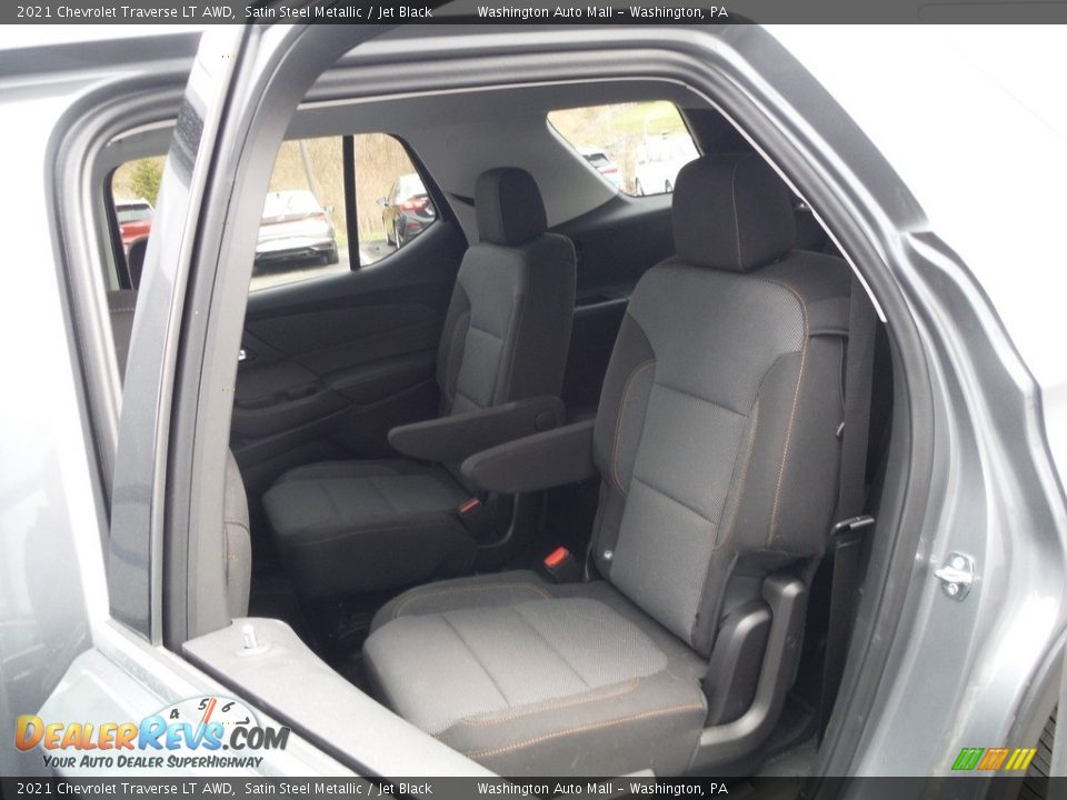 2021 Chevrolet Traverse LT AWD Satin Steel Metallic / Jet Black Photo #26
