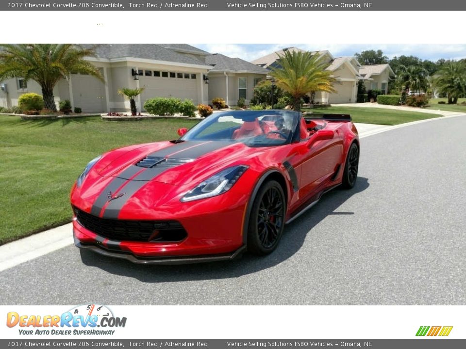 Torch Red 2017 Chevrolet Corvette Z06 Convertible Photo #2