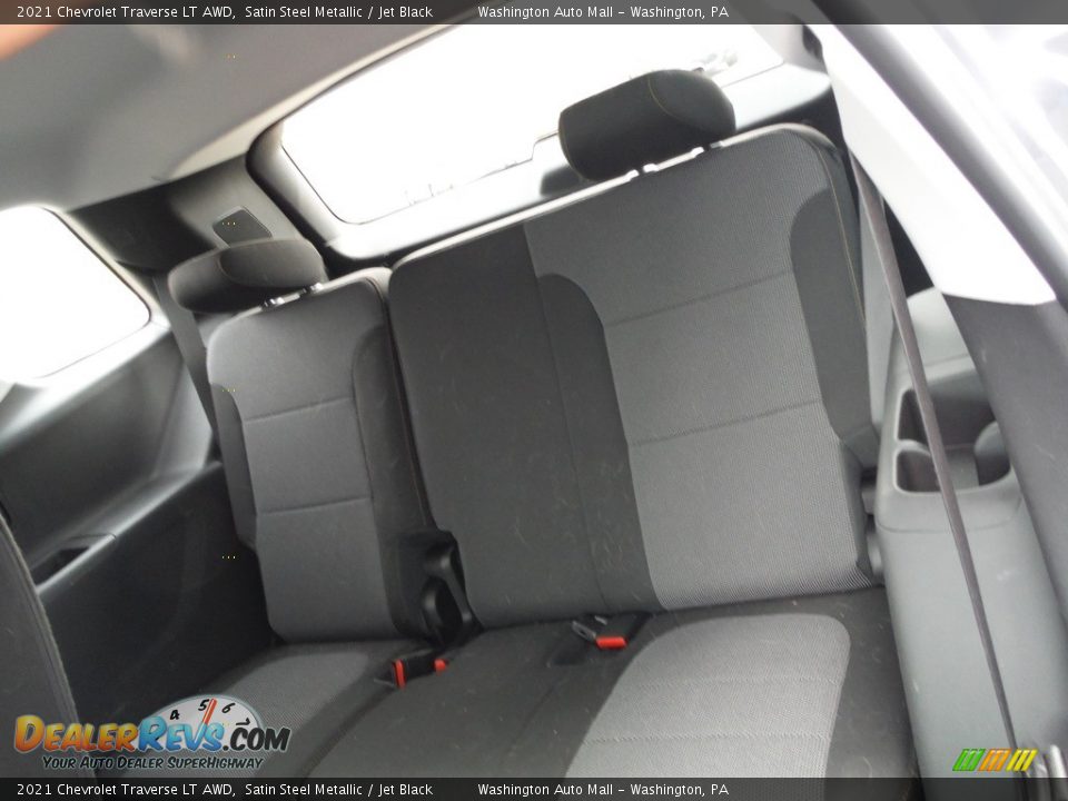 2021 Chevrolet Traverse LT AWD Satin Steel Metallic / Jet Black Photo #27
