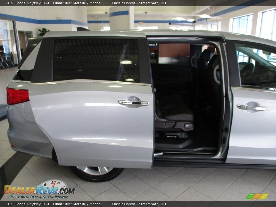 2019 Honda Odyssey EX-L Lunar Silver Metallic / Mocha Photo #20