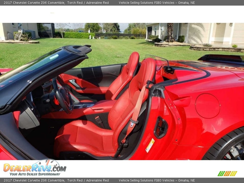 Front Seat of 2017 Chevrolet Corvette Z06 Convertible Photo #3