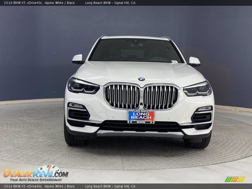 2019 BMW X5 xDrive40i Alpine White / Black Photo #2