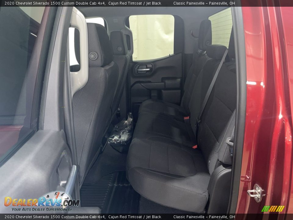 2020 Chevrolet Silverado 1500 Custom Double Cab 4x4 Cajun Red Tintcoat / Jet Black Photo #21