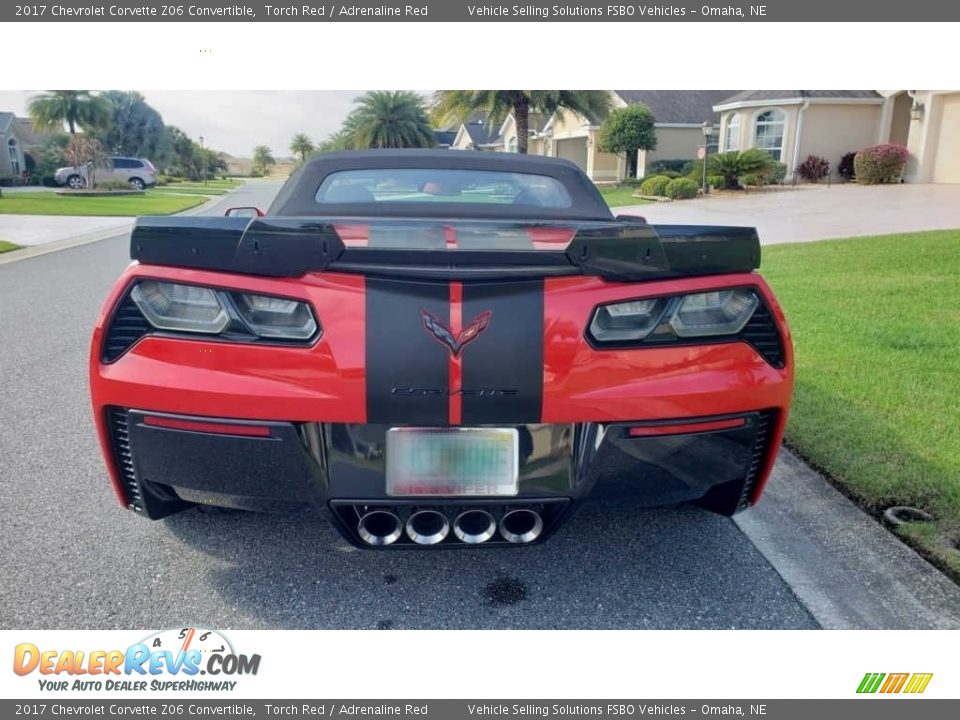 Exhaust of 2017 Chevrolet Corvette Z06 Convertible Photo #7