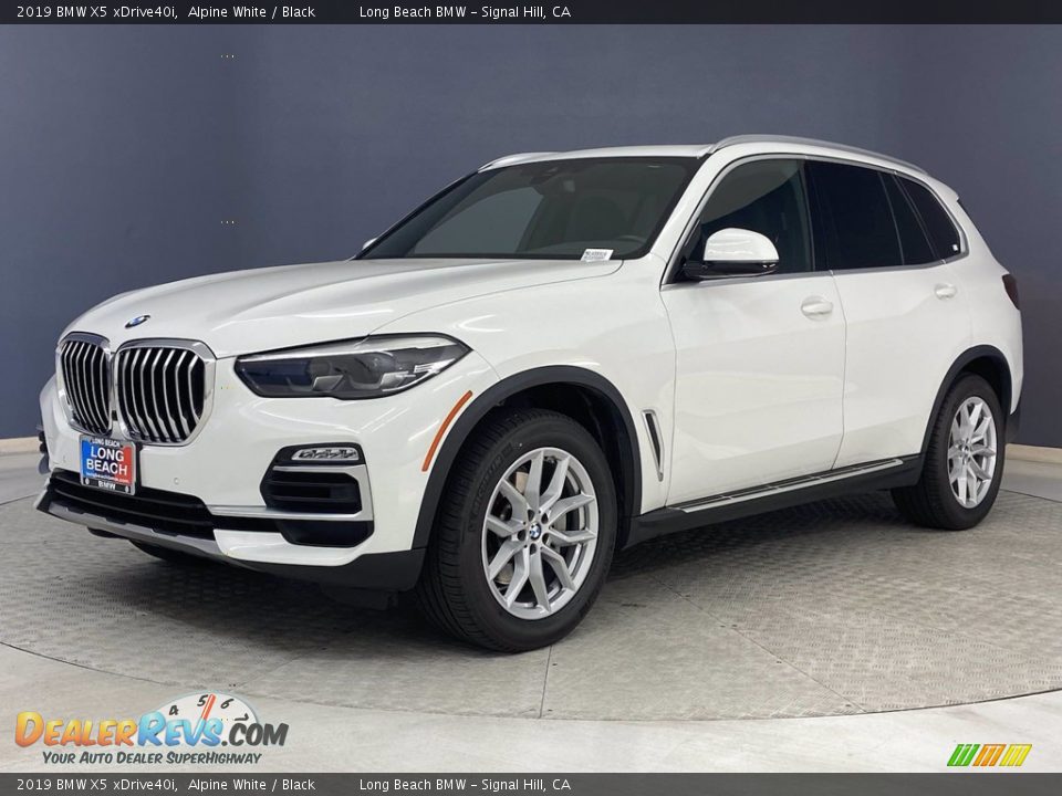 2019 BMW X5 xDrive40i Alpine White / Black Photo #3