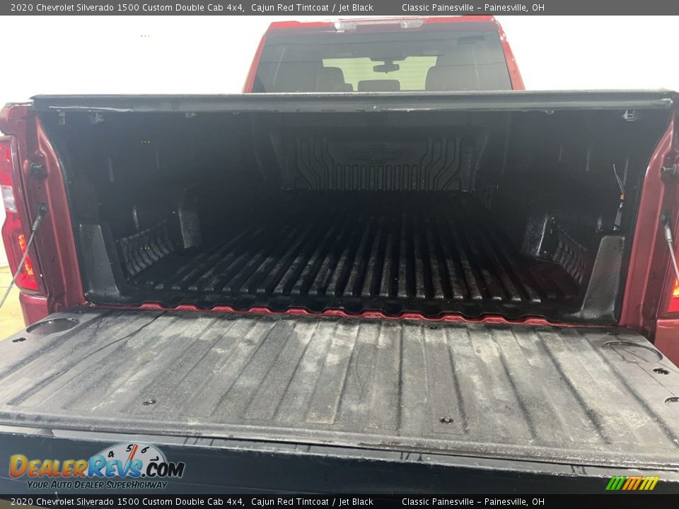 2020 Chevrolet Silverado 1500 Custom Double Cab 4x4 Cajun Red Tintcoat / Jet Black Photo #22