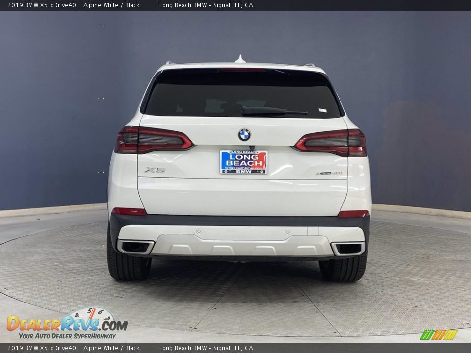 2019 BMW X5 xDrive40i Alpine White / Black Photo #4