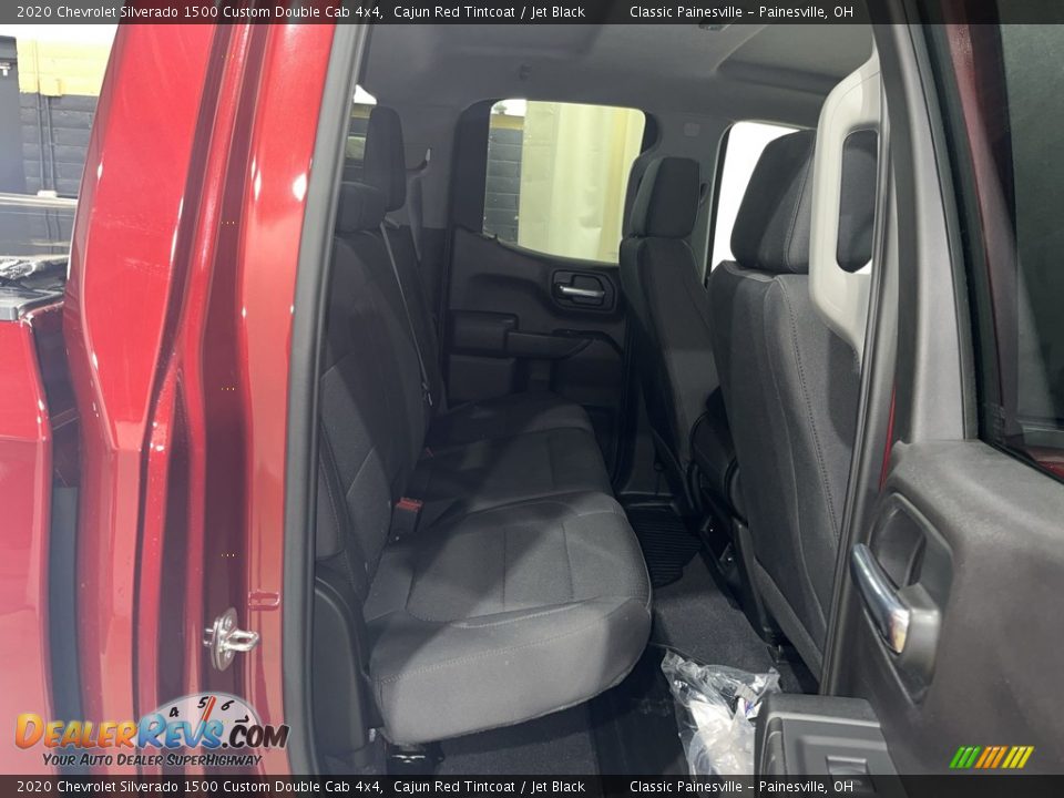 2020 Chevrolet Silverado 1500 Custom Double Cab 4x4 Cajun Red Tintcoat / Jet Black Photo #23