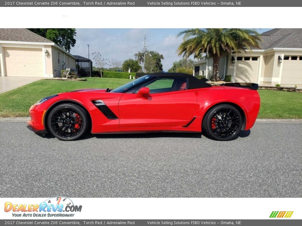 Torch Red 2017 Chevrolet Corvette Z06 Convertible Photo #10