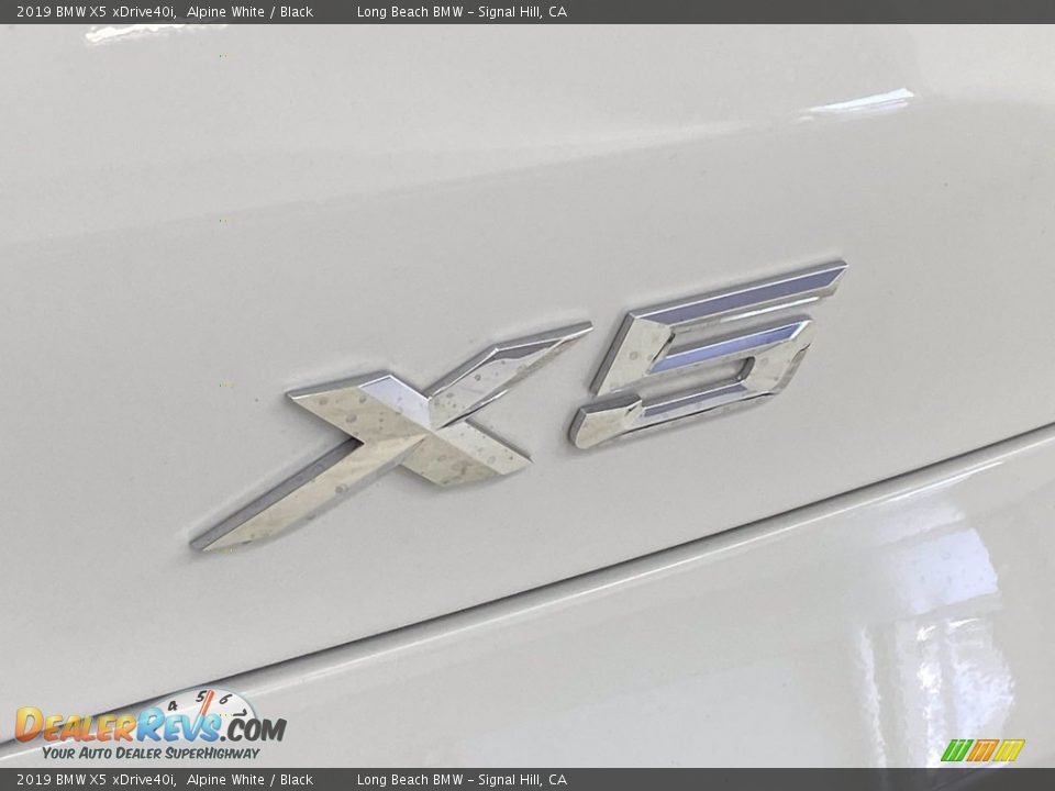 2019 BMW X5 xDrive40i Alpine White / Black Photo #10