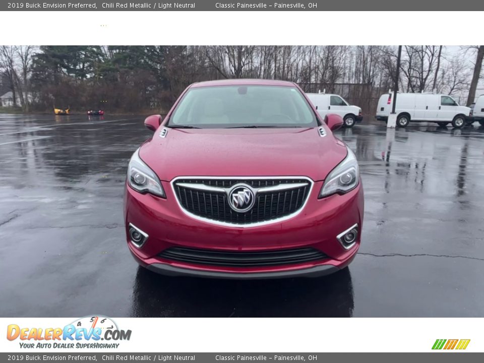 2019 Buick Envision Preferred Chili Red Metallic / Light Neutral Photo #3